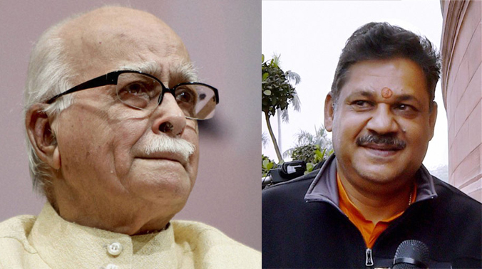 LK Advani and Kirti Azad (Photo: PTI/DC) LK Advani and Kirti Azad (Photo: PTI/DC)